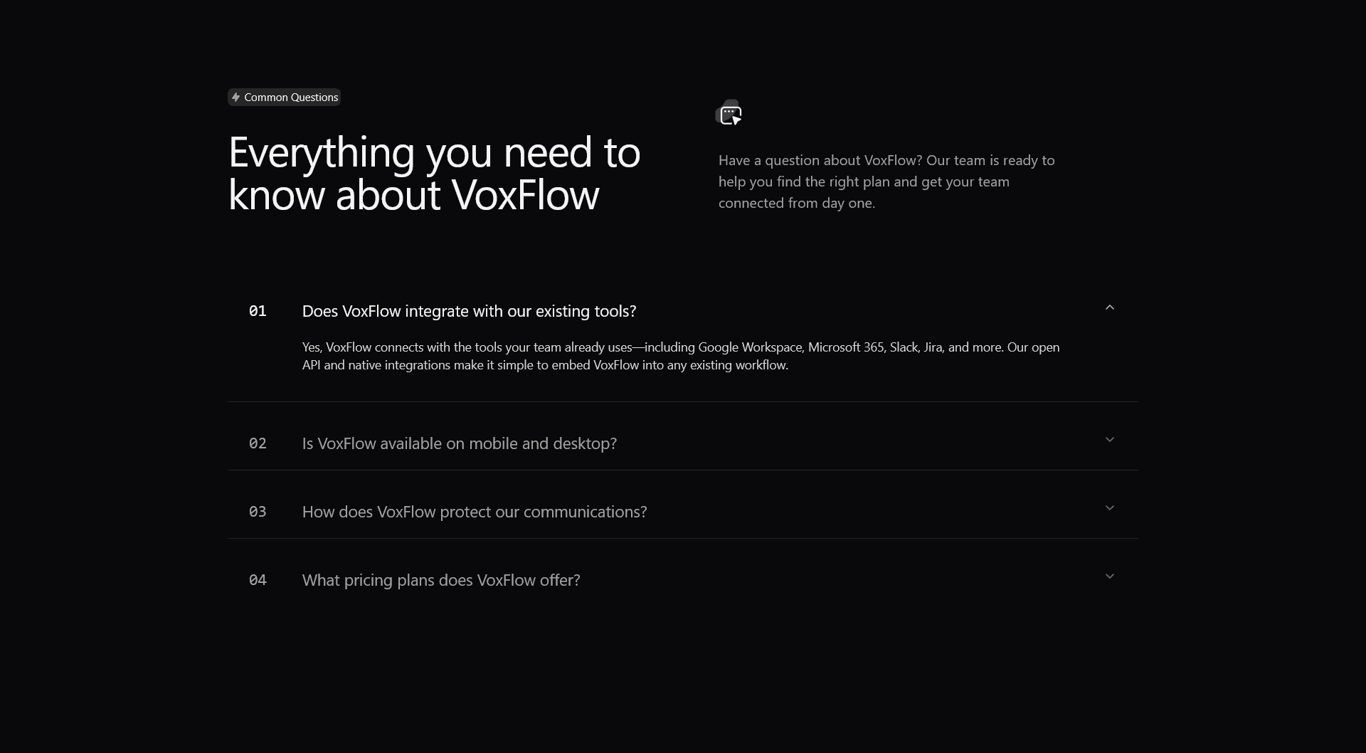faq-3 section preview