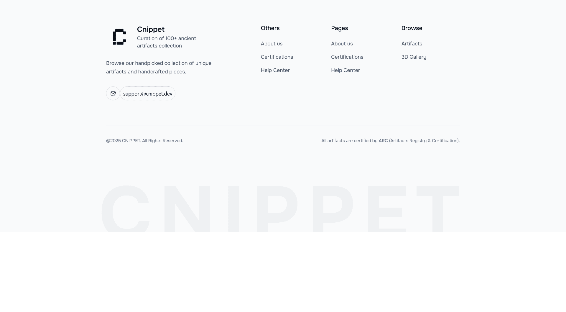 footer-1 section preview