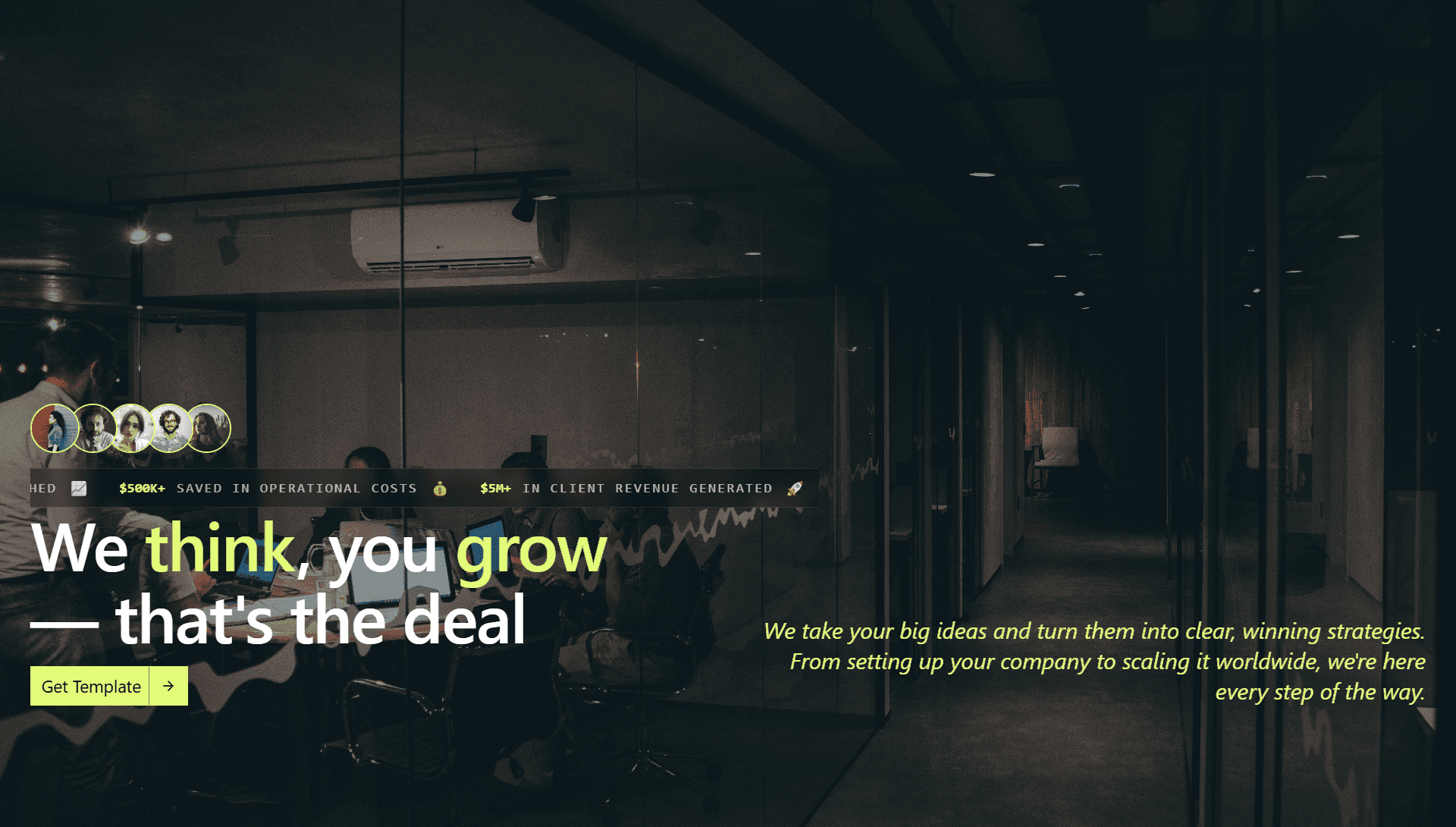 hero-1 section preview