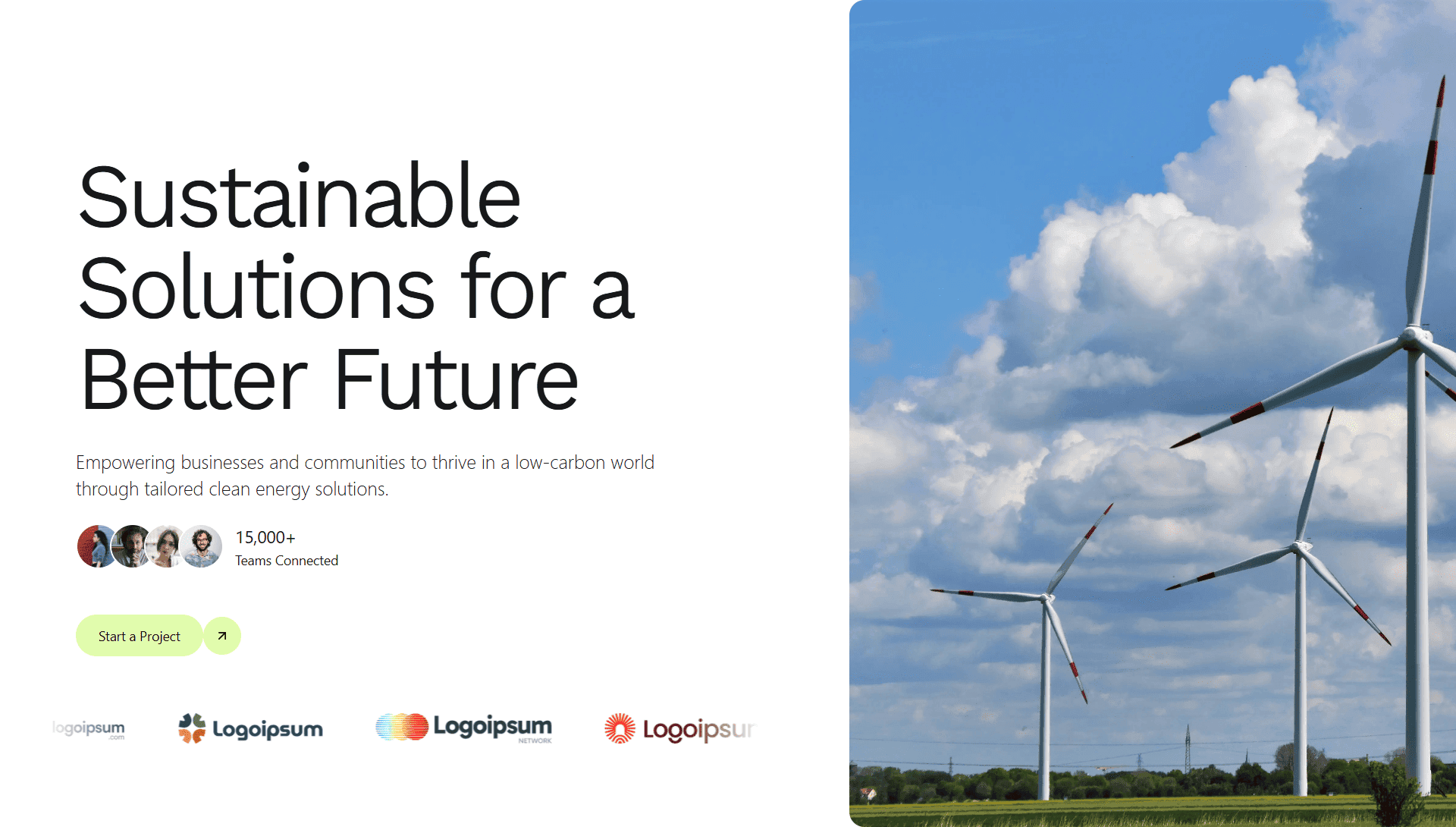 hero-2 section preview