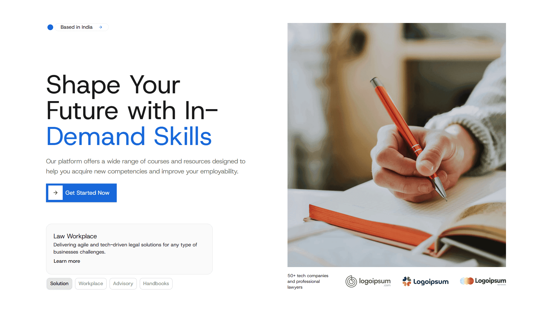 hero-6 section preview