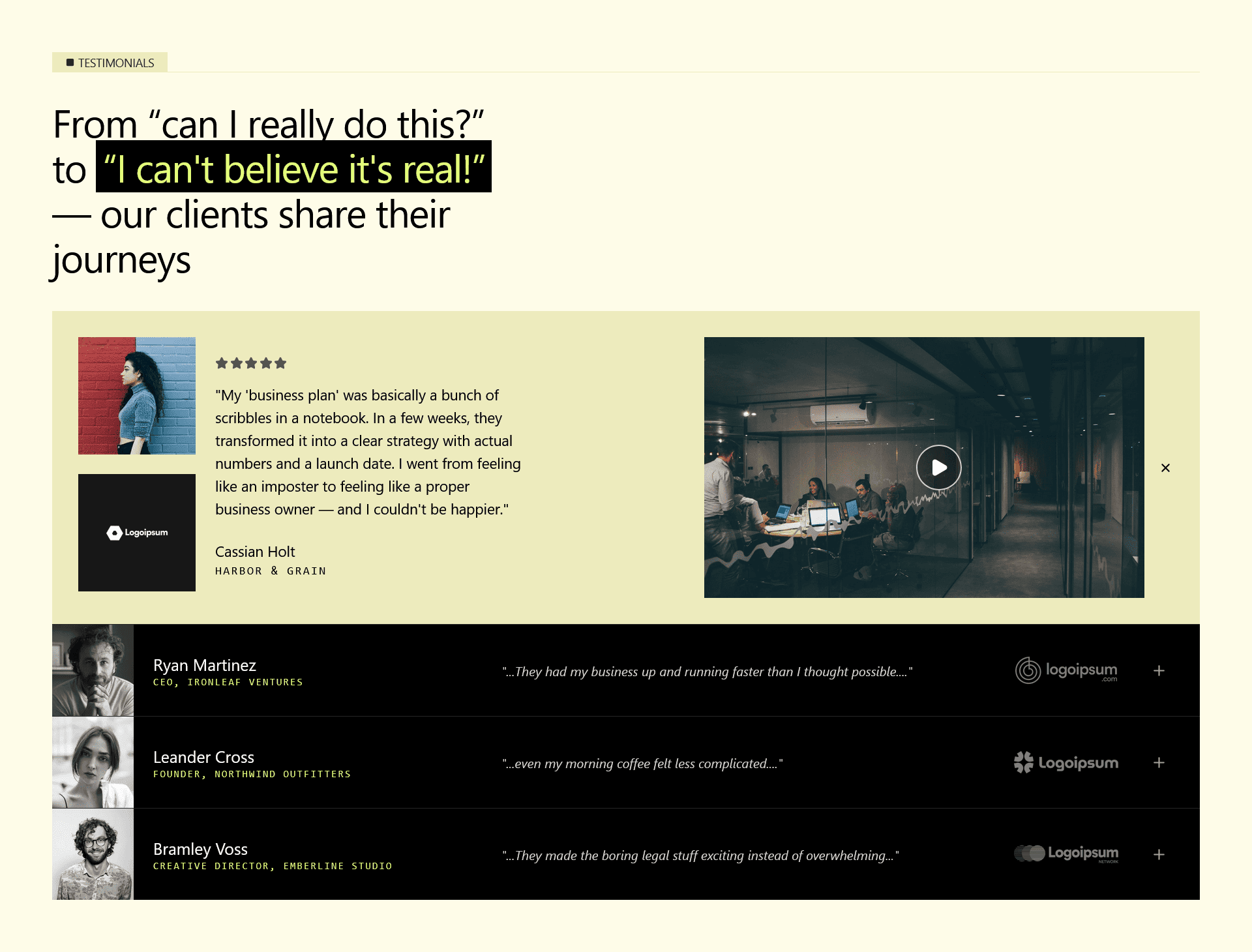 testimonial-3 section preview