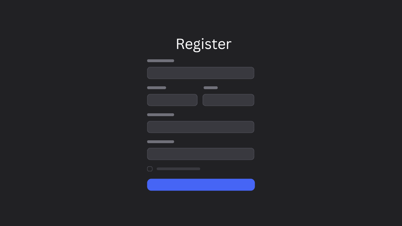 register section preview